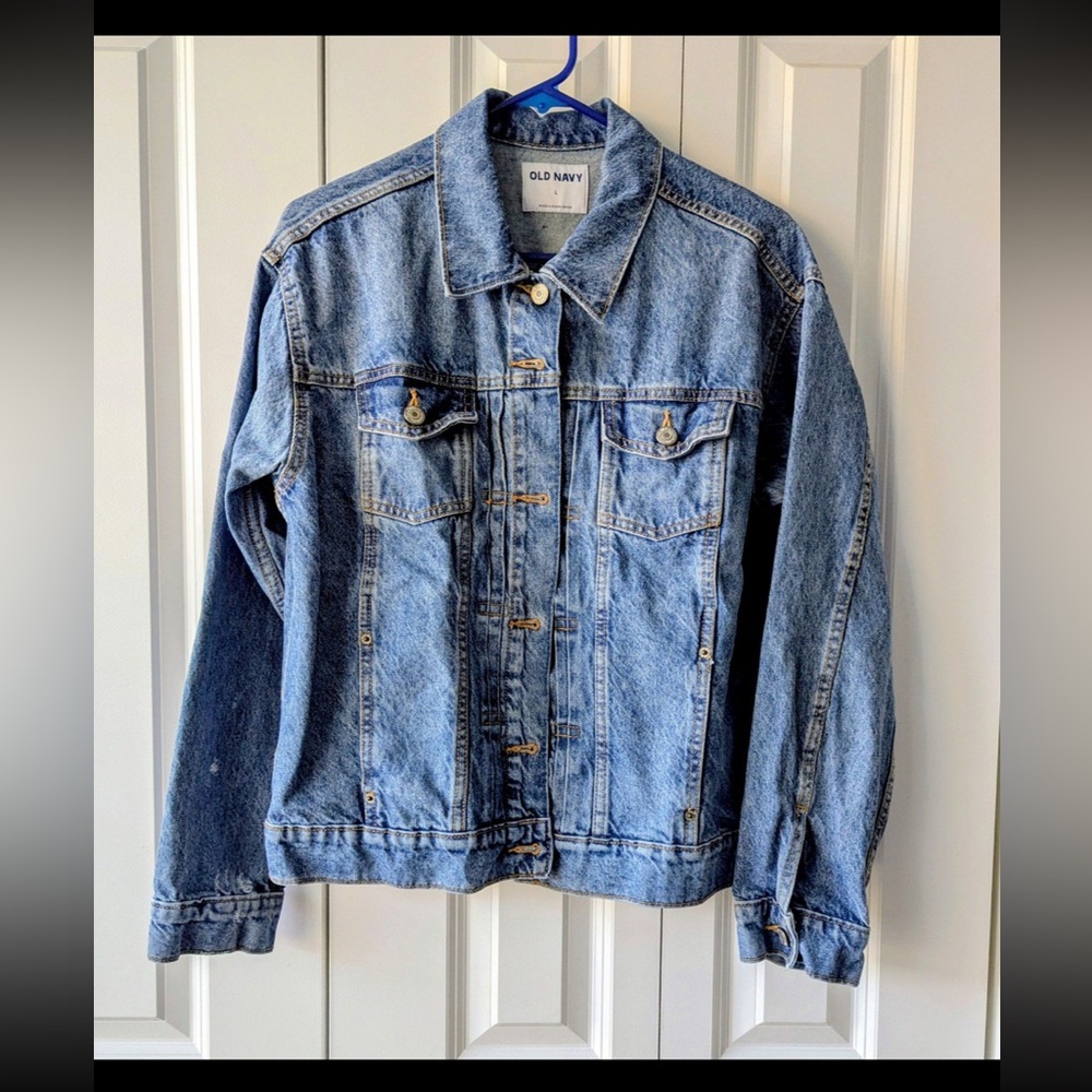 Ladies Denim Jacket from Old Navy (L)